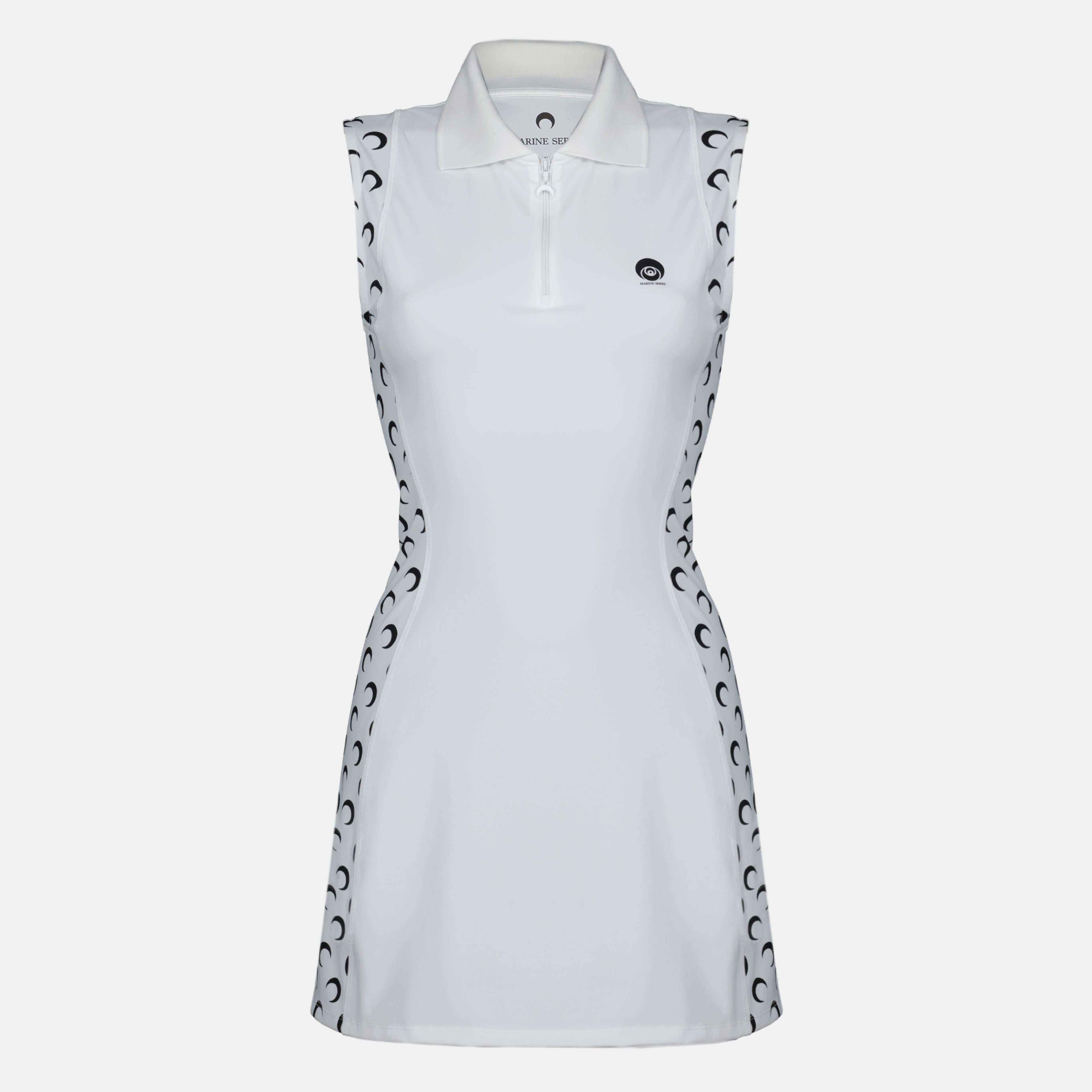 Robes Abito Polo Athleisure Bianco Marine Serre Blanc Femme