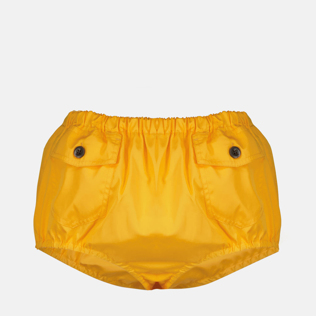 Shorts 오렌지 코튼 쇼츠 Prada Orange Femme