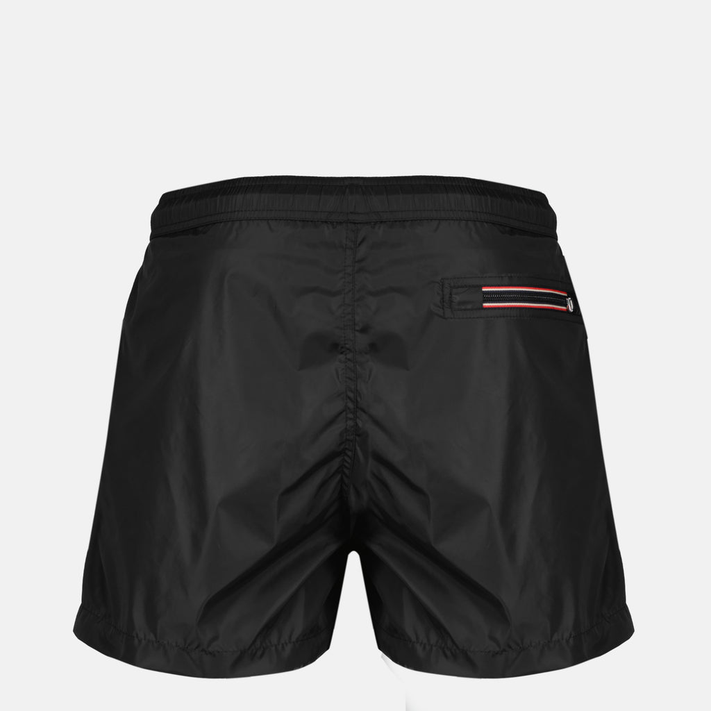 Beachwear 블랙 로고 수영복 Moncler Noir Homme