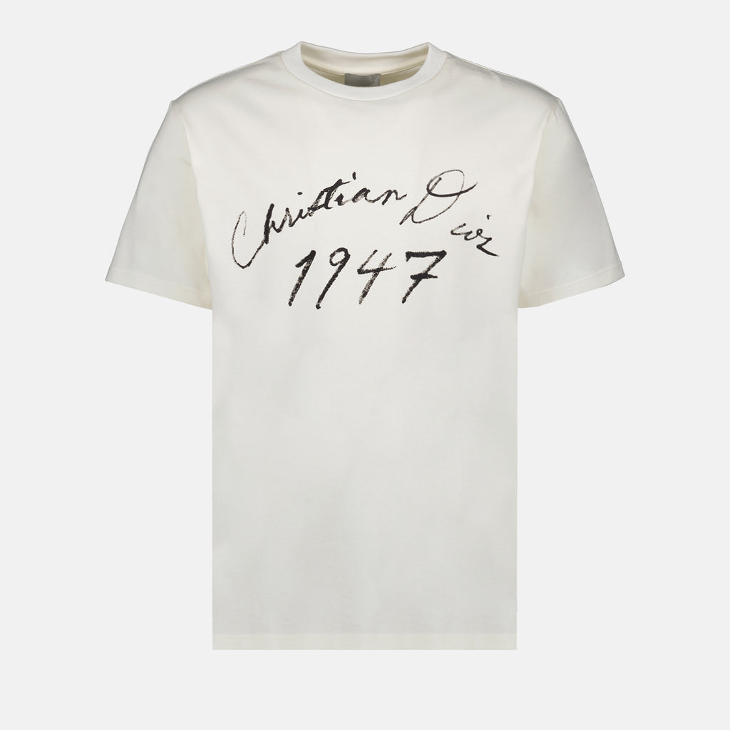 T-shirt T-shirt CD 1947 Dior Bianco Homme