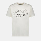 T-shirt T-shirt CD 1947 Dior Bianco Homme