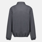 Vestes Blouson en chambray gris Miu Miu Gris Femme