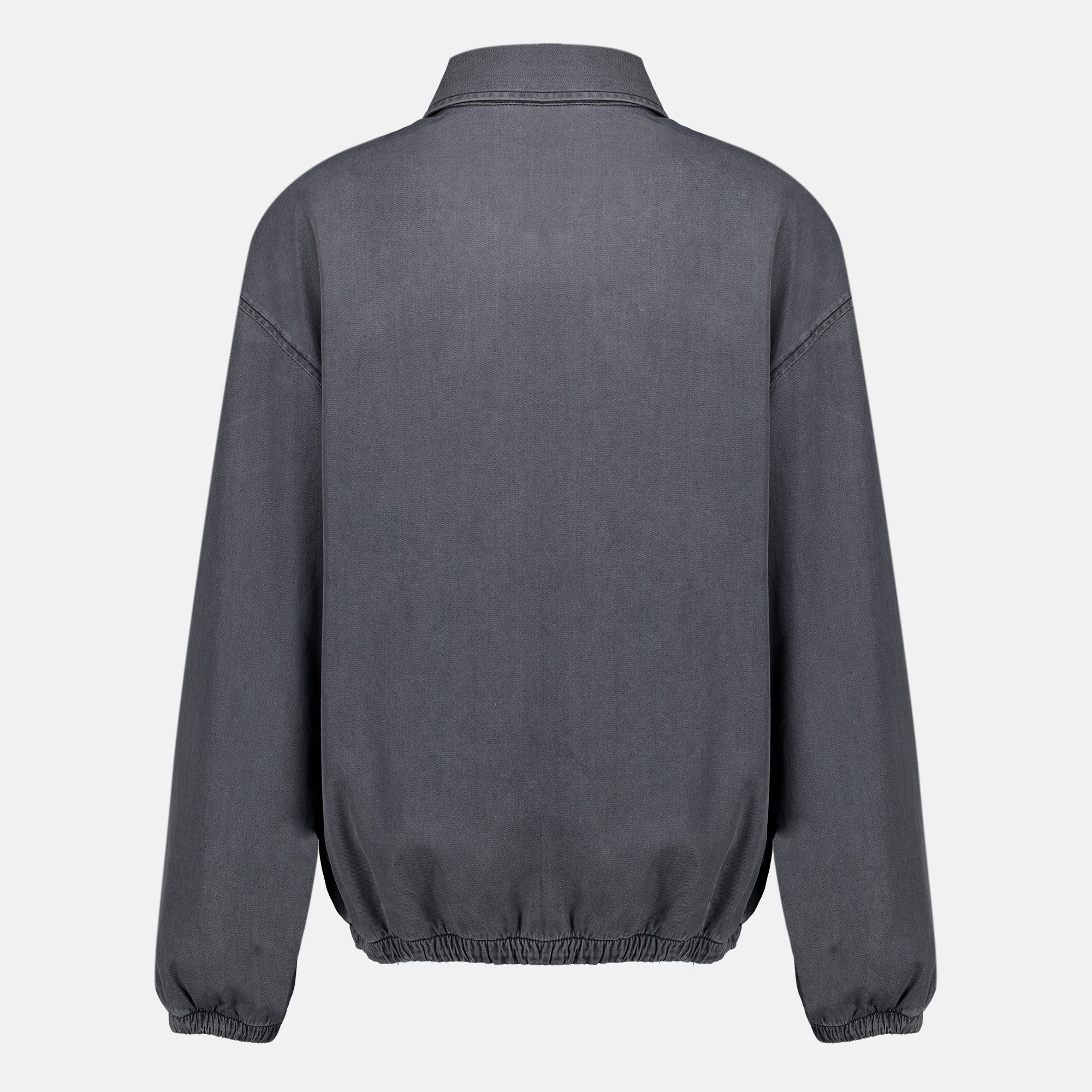 Vestes Casaco de Chambray Cinza Miu Miu Gris Femme