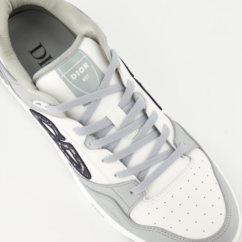 Tênis B57 Sneakers Dior Cinza Homme