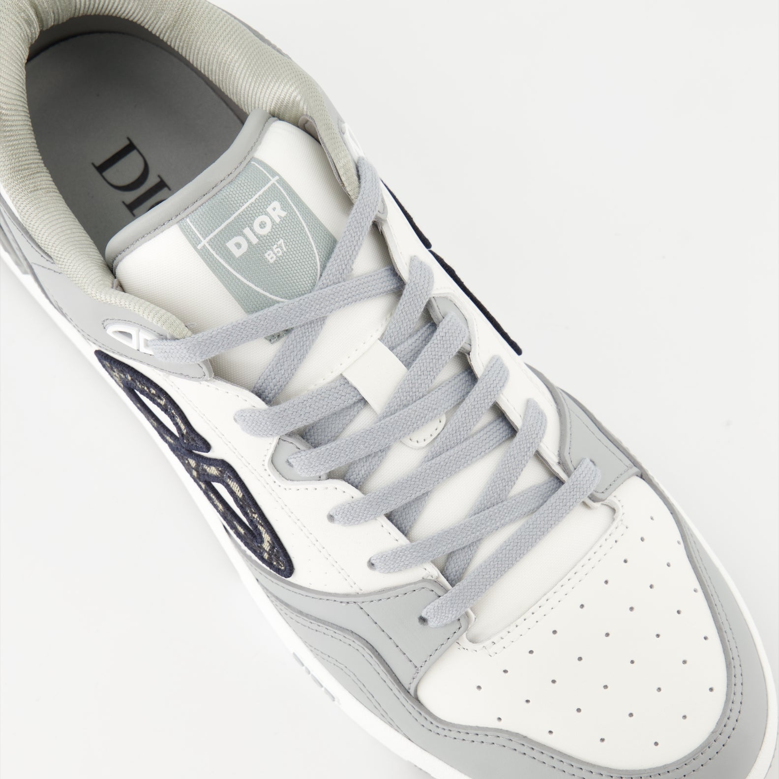 Tênis B57 Sneakers Dior Cinza Homme