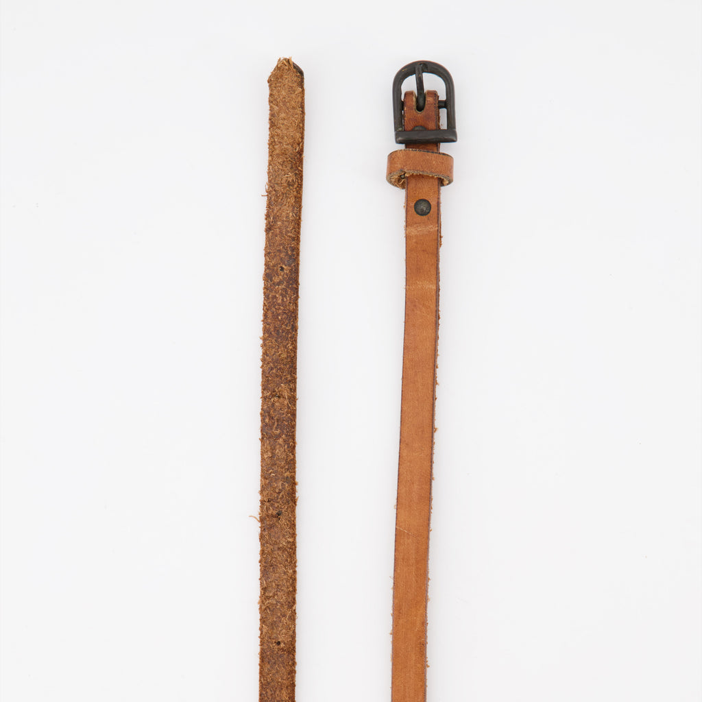 Cintos Cinto de Couro Raquel Allegra Marrom Femme