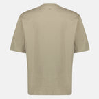 Imagem do artigo T-shirt bege AMI de coração em algodão da marca Ami PARIS para Unisex - Temporada Primavera-Verão 2026 - Vista Traseira