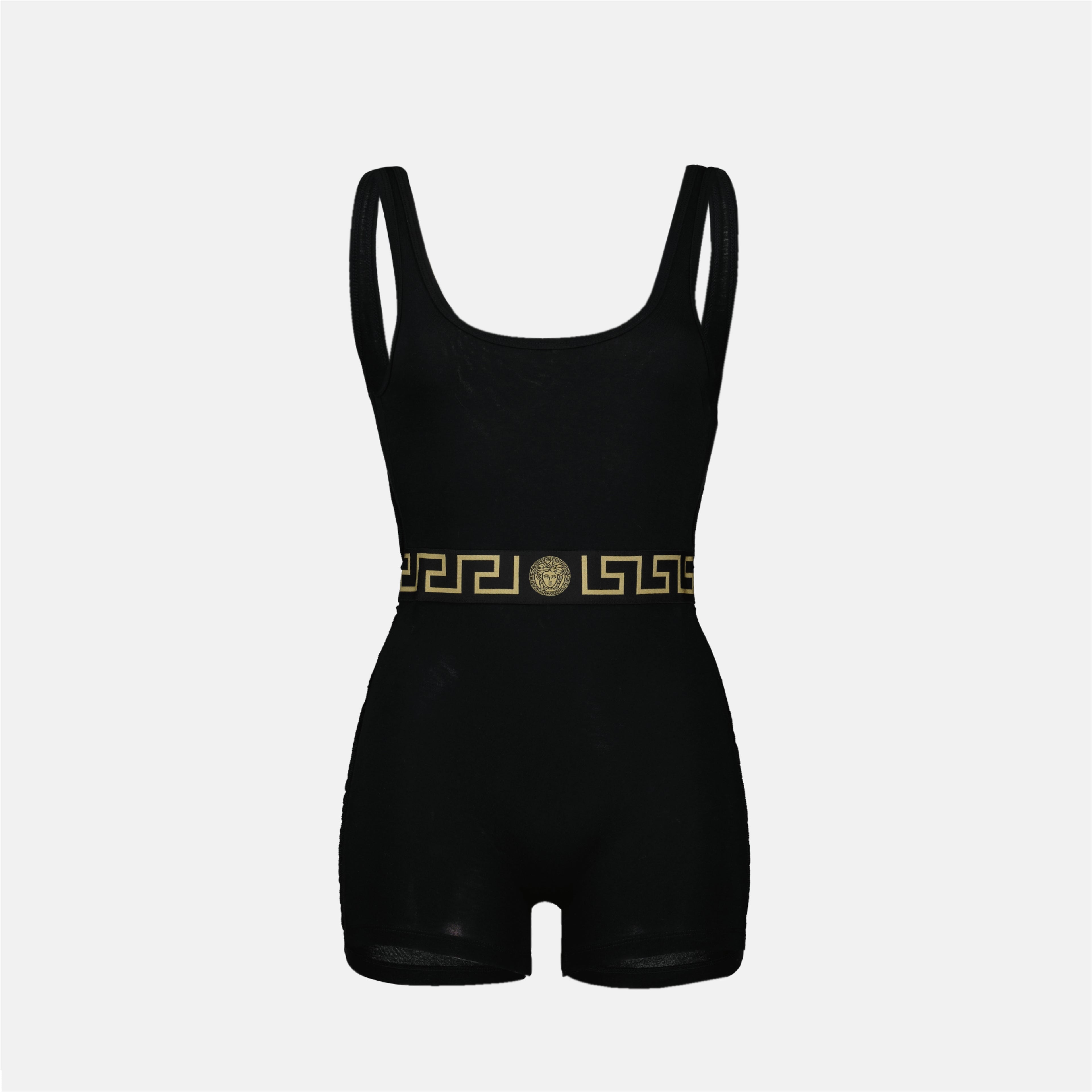 Underwear and homewear Combinaison Medusa Greca noire Versace Black Femme