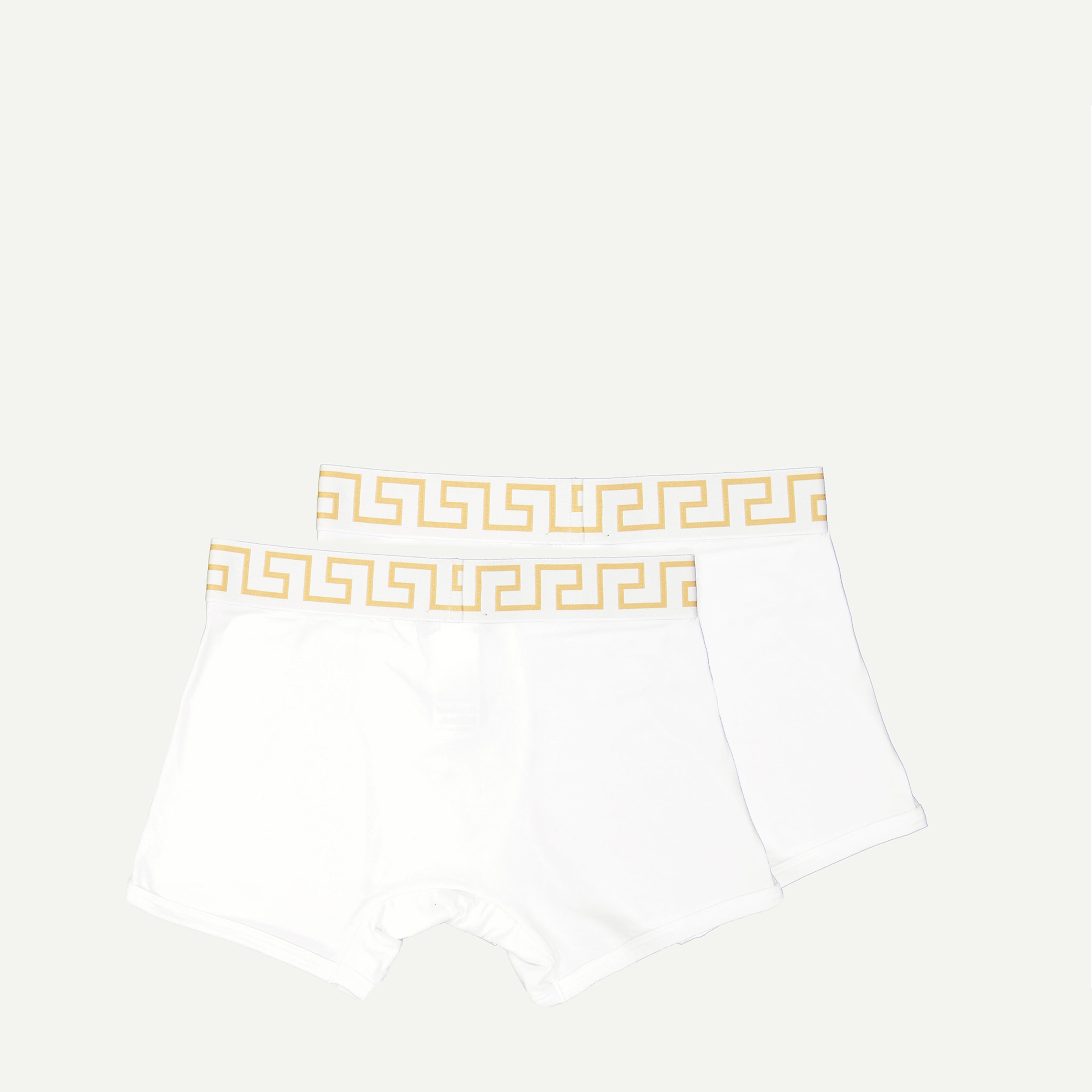 Unterwäsche und homewear Set aus langen Boxershorts Versace Weiß Homme