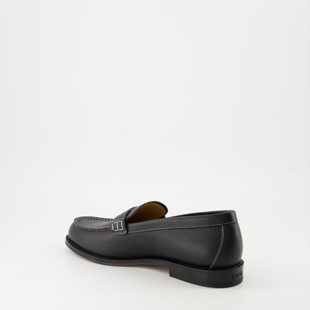 Loafer Granville Mokassins Dior Schwarz Homme