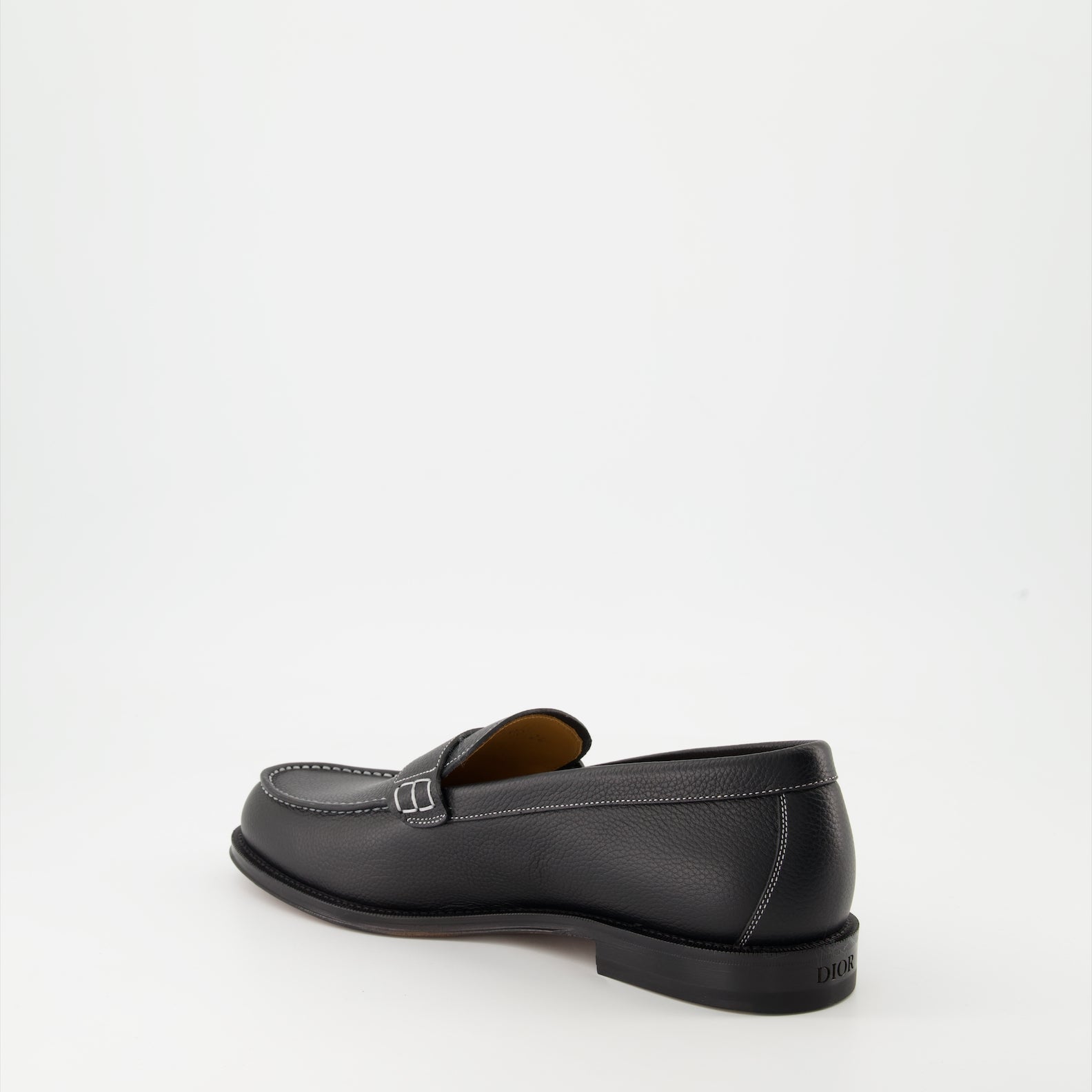 Loafer Granville Mokassins Dior Schwarz Homme