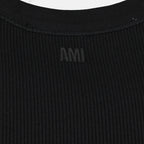 Imagen del top negro Ami de coeur de la marca Ami PARIS para Mujer - Temporada Primavera-Verano 2026 - Vista Detallada_2