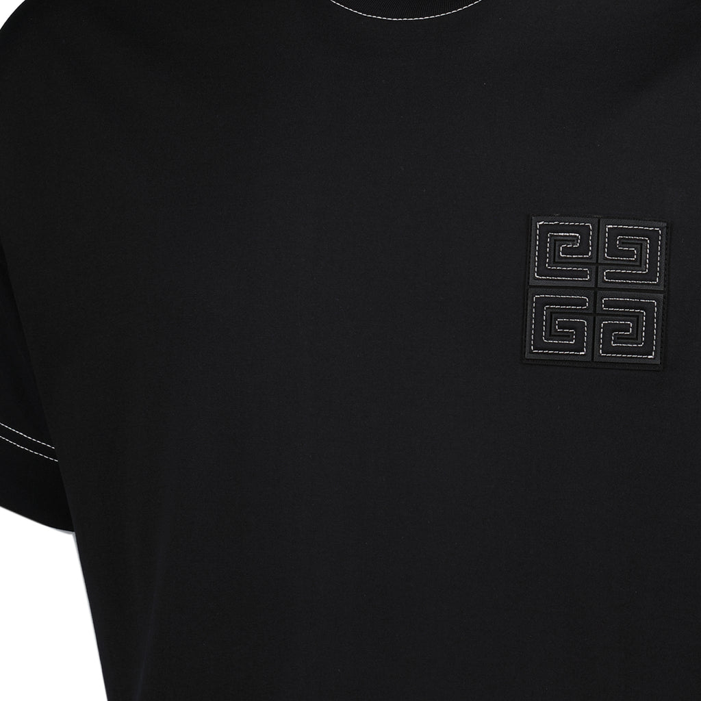 Camisetas Camiseta Negra 4G Givenchy Negro Homme
