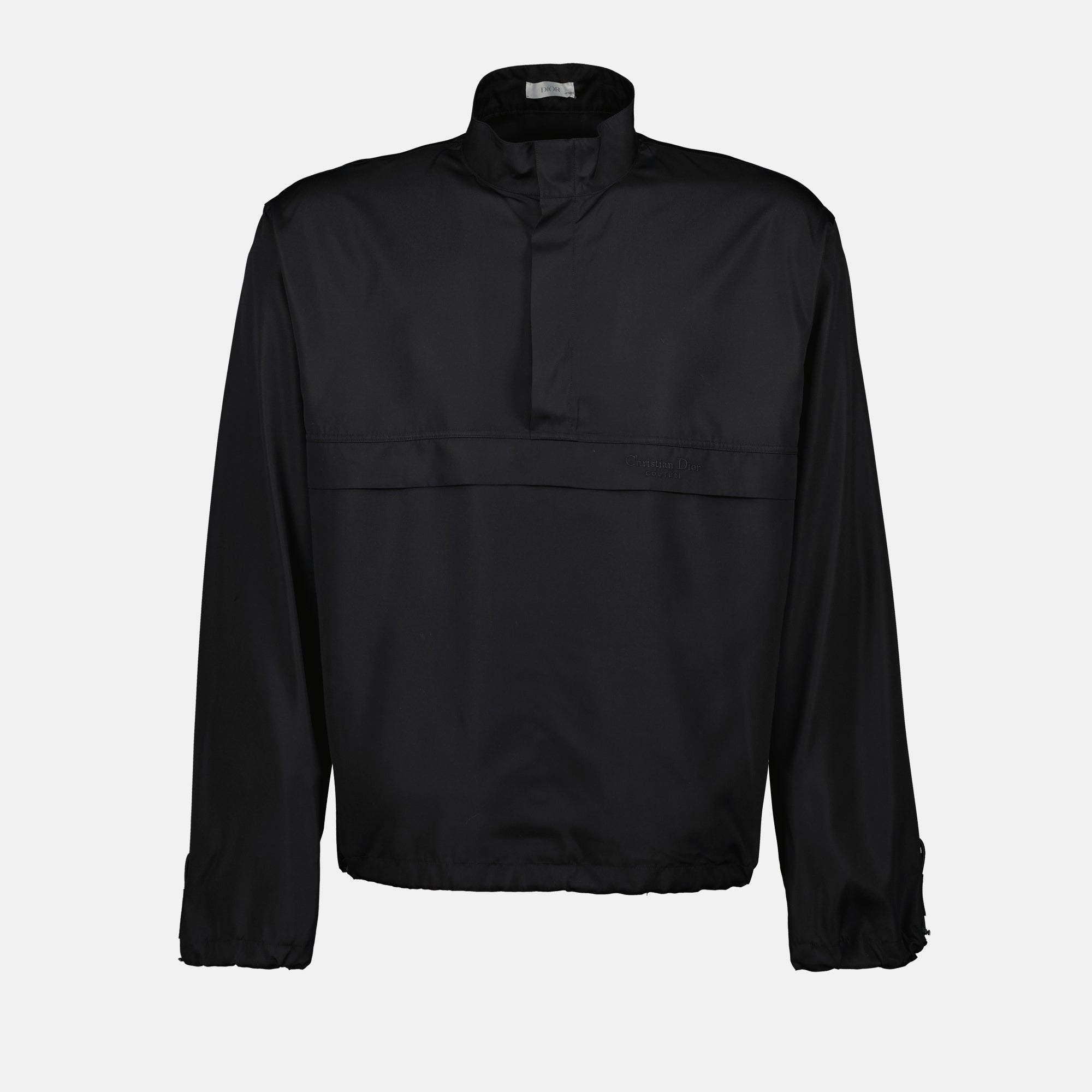 ジャケット 刺繍入りウィンドブレーカー Dior 黒 Homme