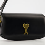 Sacs à main et épaule Sac baguette Paris Paris Ami PARIS Noir Unisexe