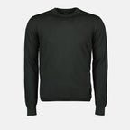 Knitwear Wool Sweater Fendi Green Homme