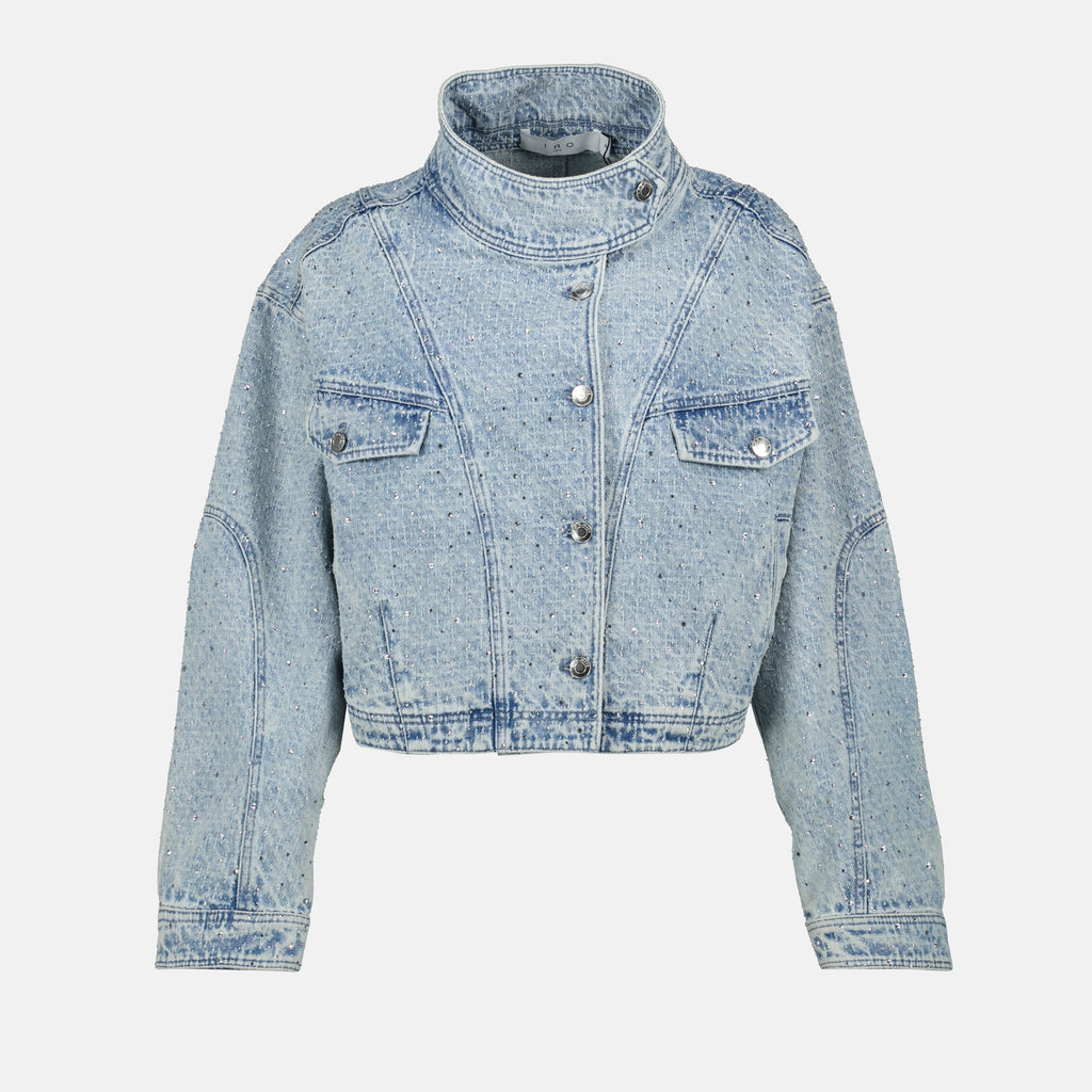 Jacken Depsie Jeansjacke Iro Blau Femme
