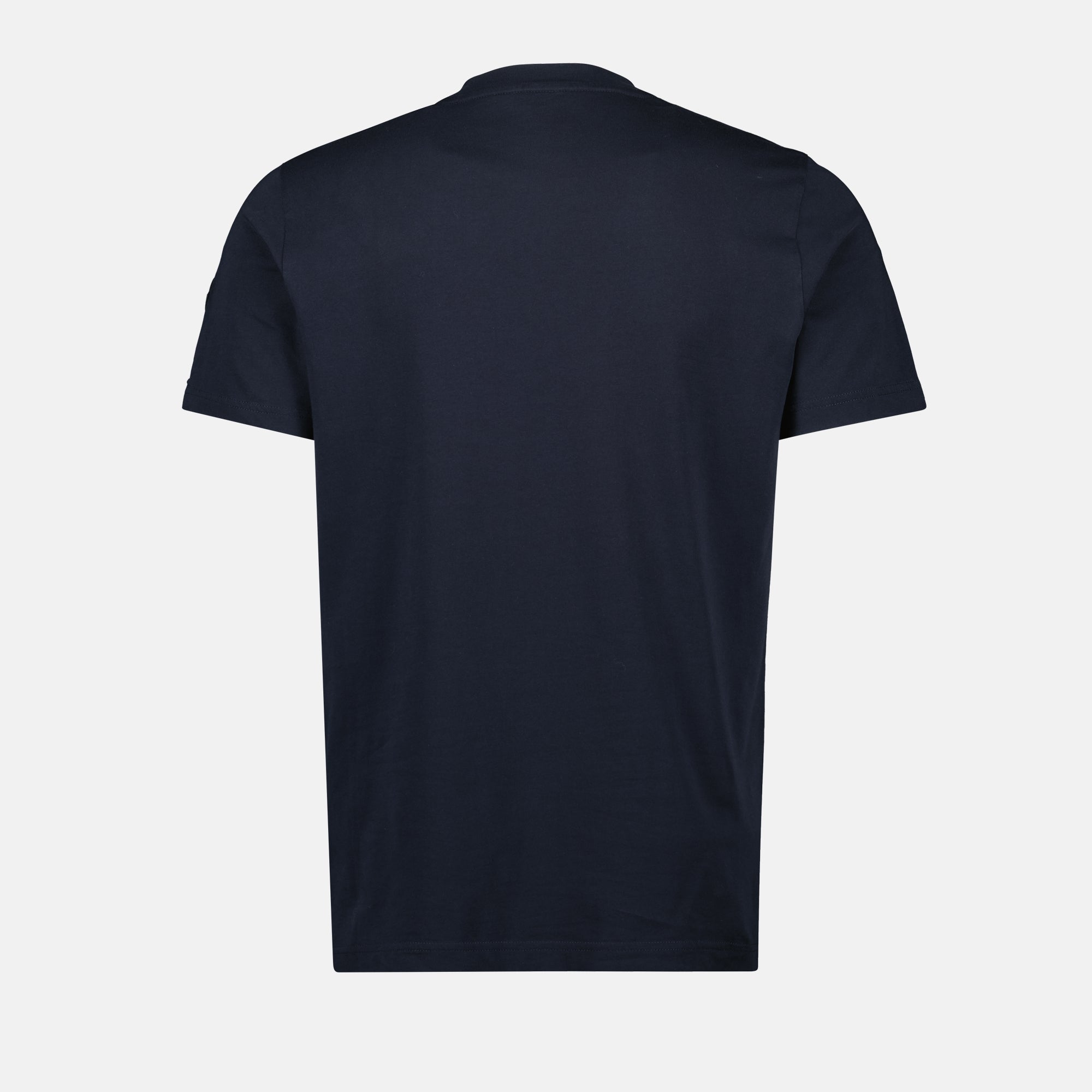 T-shirt T-shirt con Logo Sbiadito Moncler Blu scuro Homme