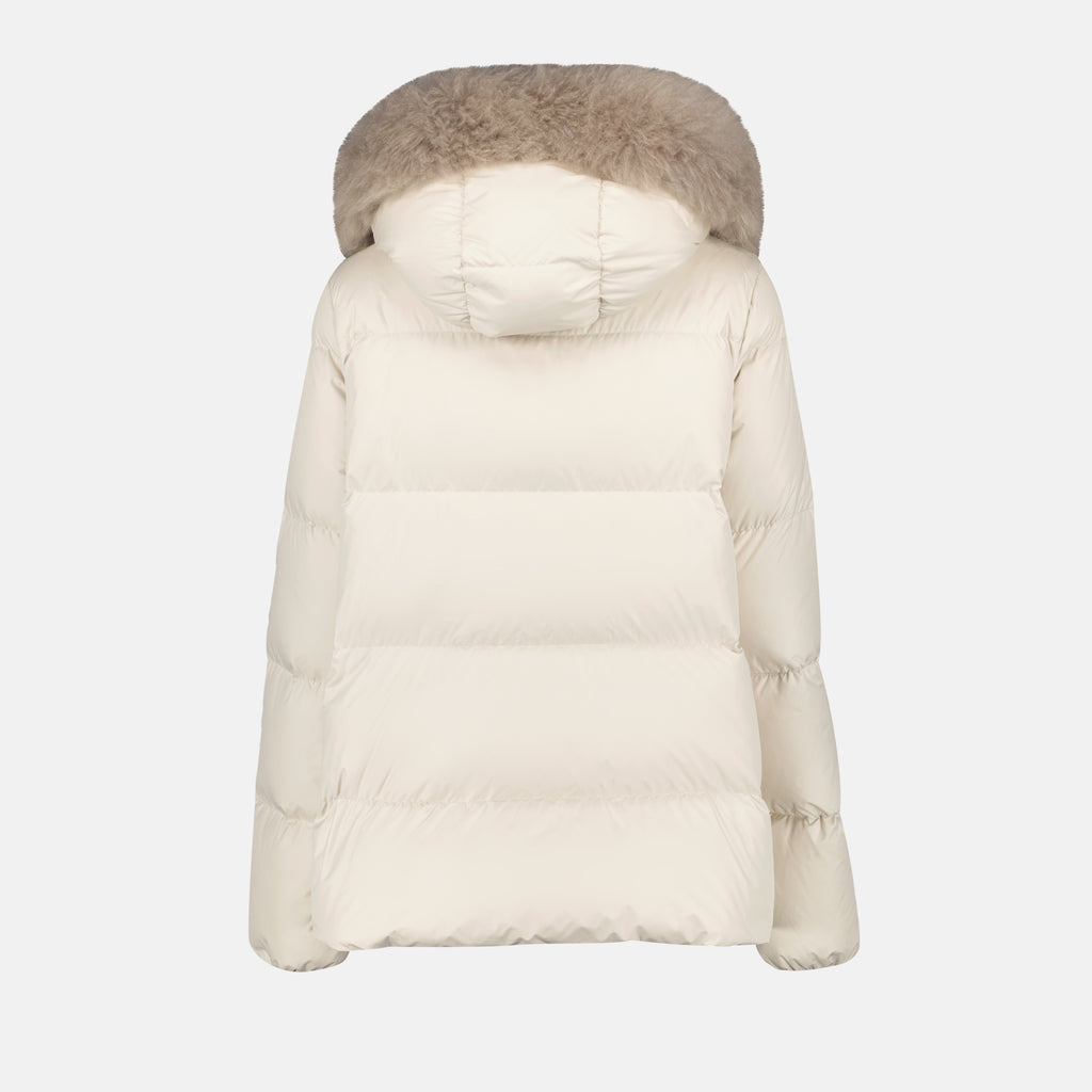 Manteaux Doudoune Laichefur Moncler Blanc Femme