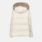 Manteaux Doudoune Laichefur Moncler Blanc Femme