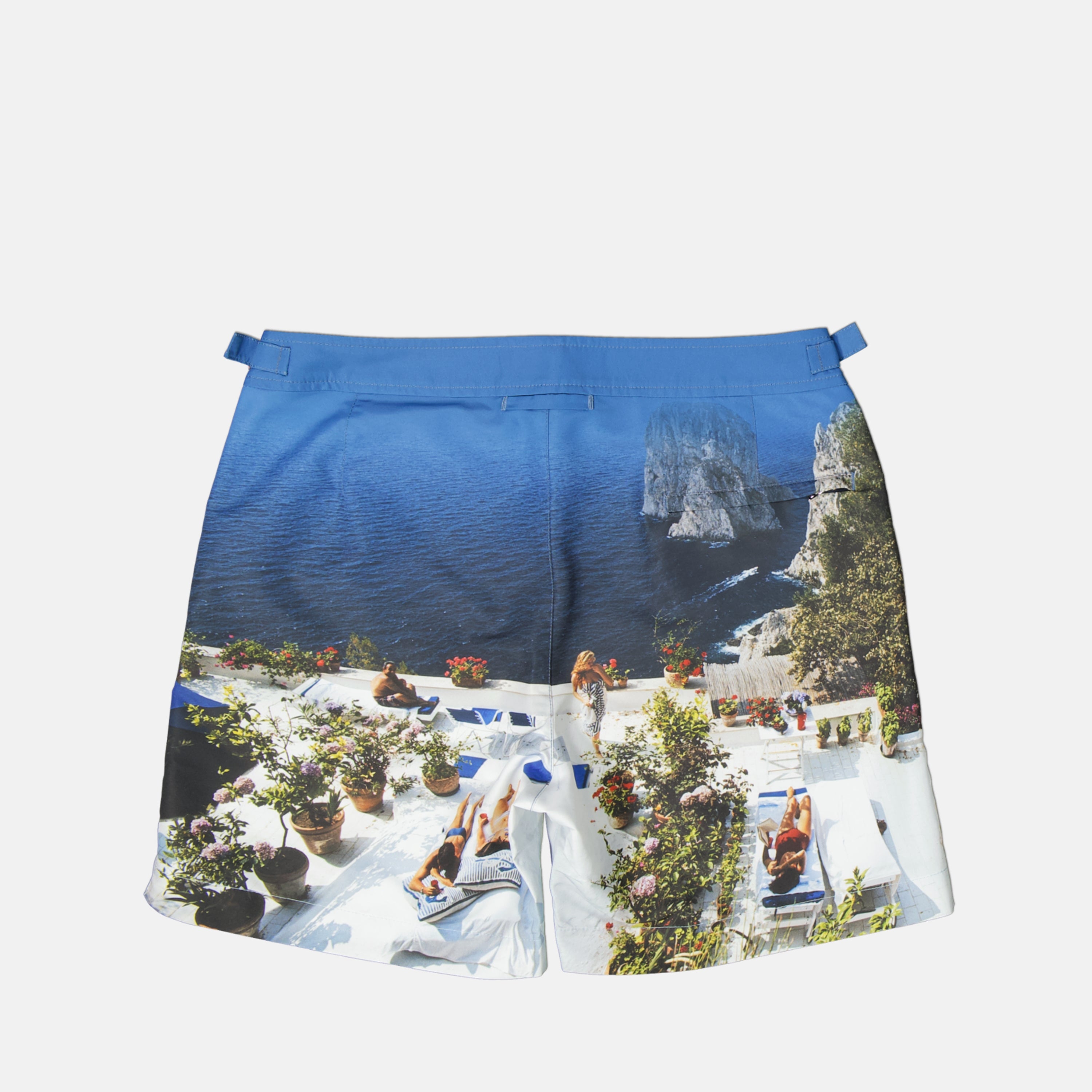 Beachwear Bulldog Photographic Swim Shorts Orlebar Brown Blue Homme