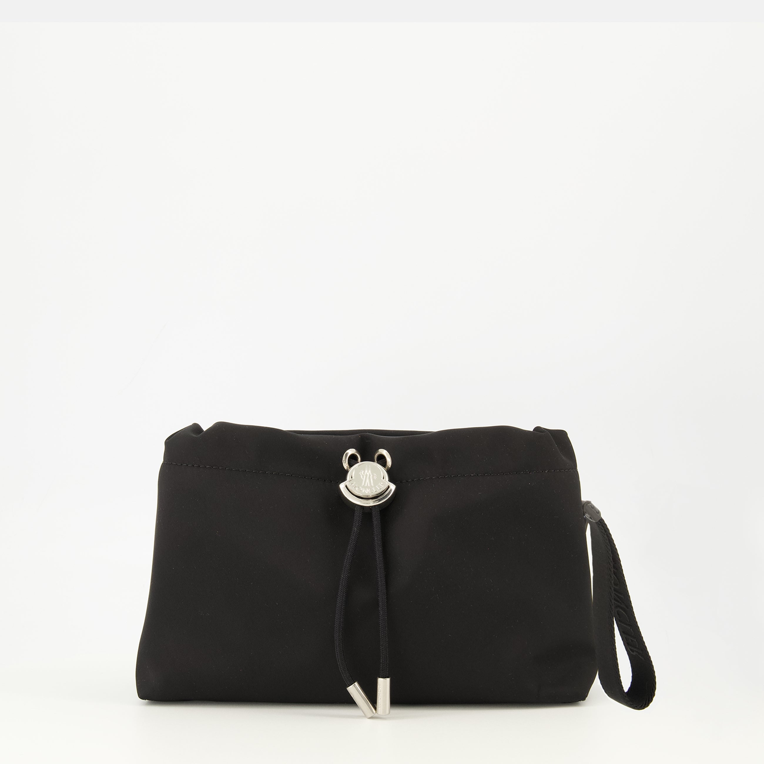 Image de l'article Pochette Trick noir de la marque Moncler pour Femme - Saison Printemps-Été 2026 - Vue de Face