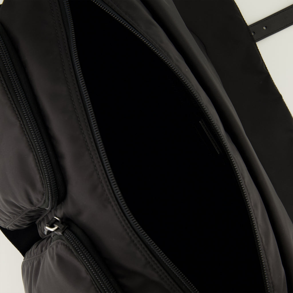 Sacs bandoulière Schultertasche aus schwarzem Re-Nylon Prada Noir Homme