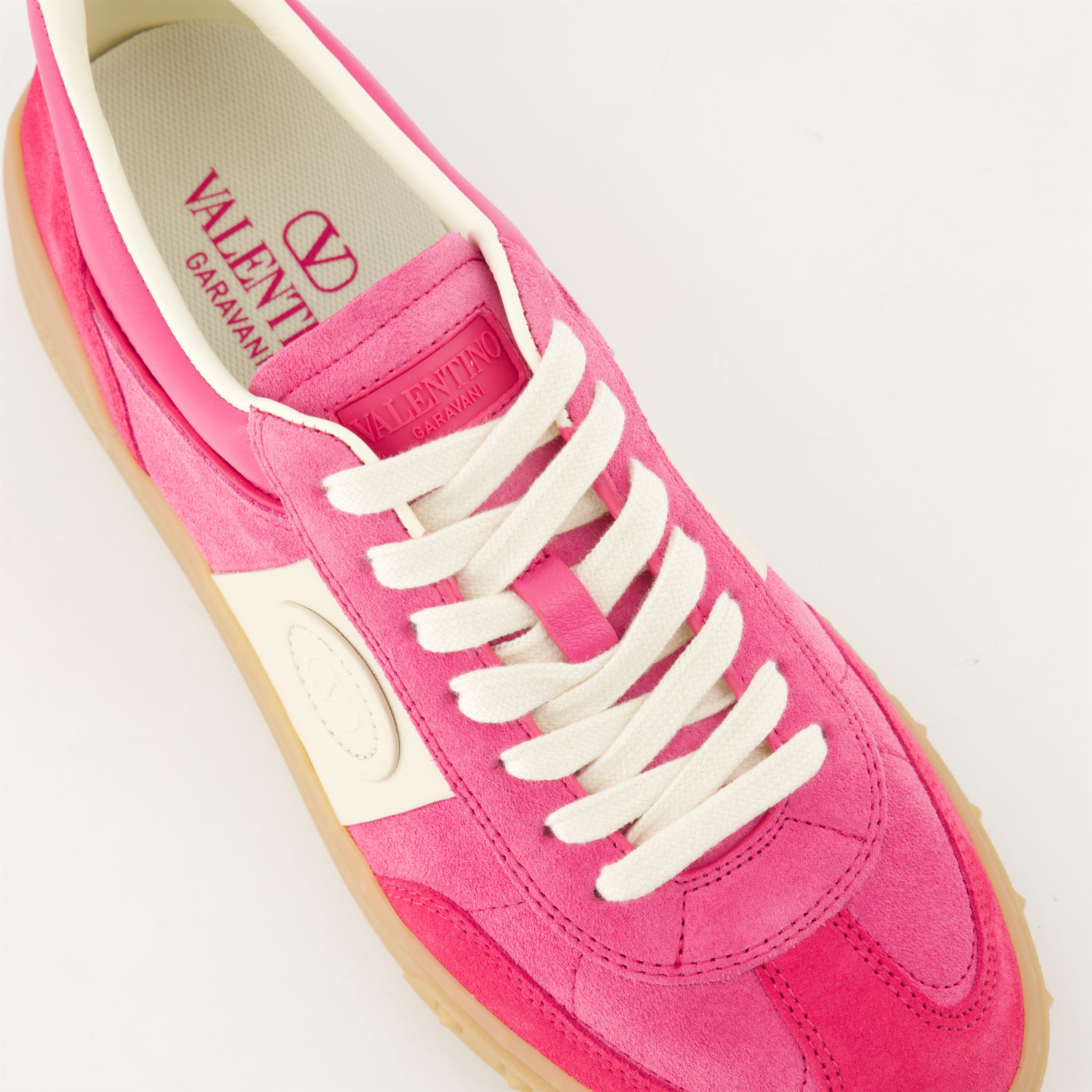 Sneakers Pink UpVillage Crosta Sneakers Valentino Garavani Pink Femme