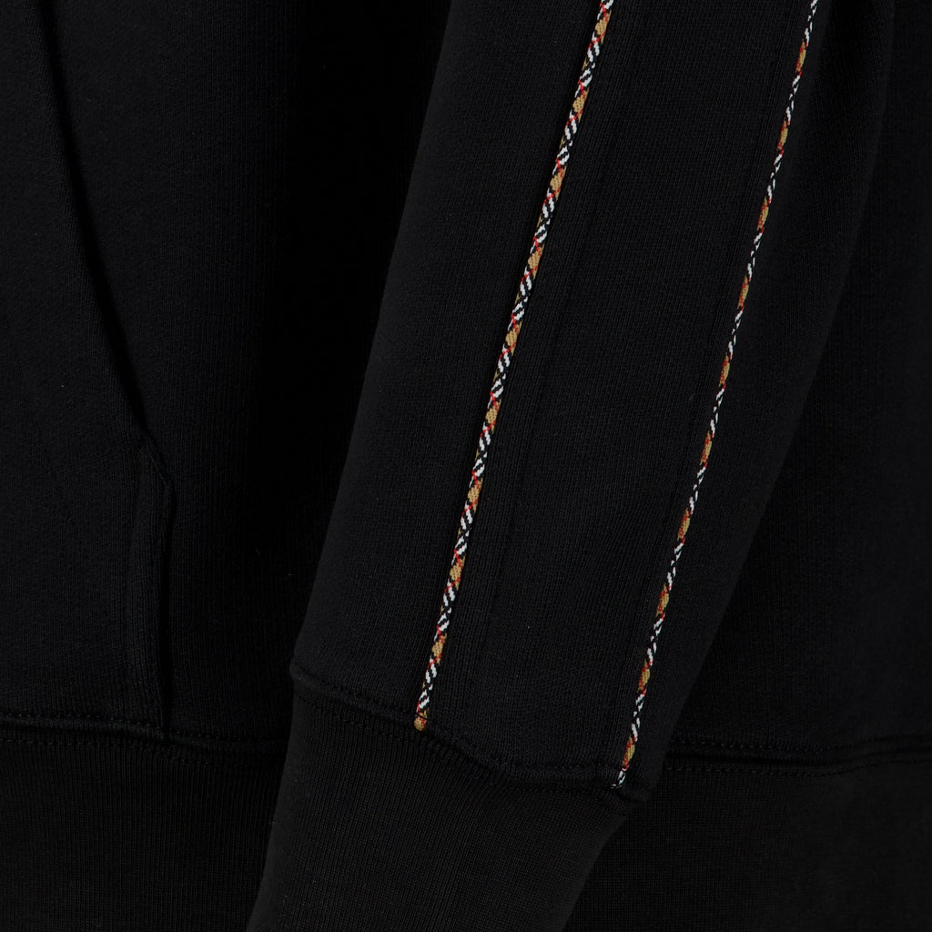 Sweatshirts Giacca Nera con Zip Burberry Noir Homme