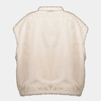 Vestes Chaqueta de plumas Chardonneret de teddy reversible 2 en 1 Moncler Beige Femme