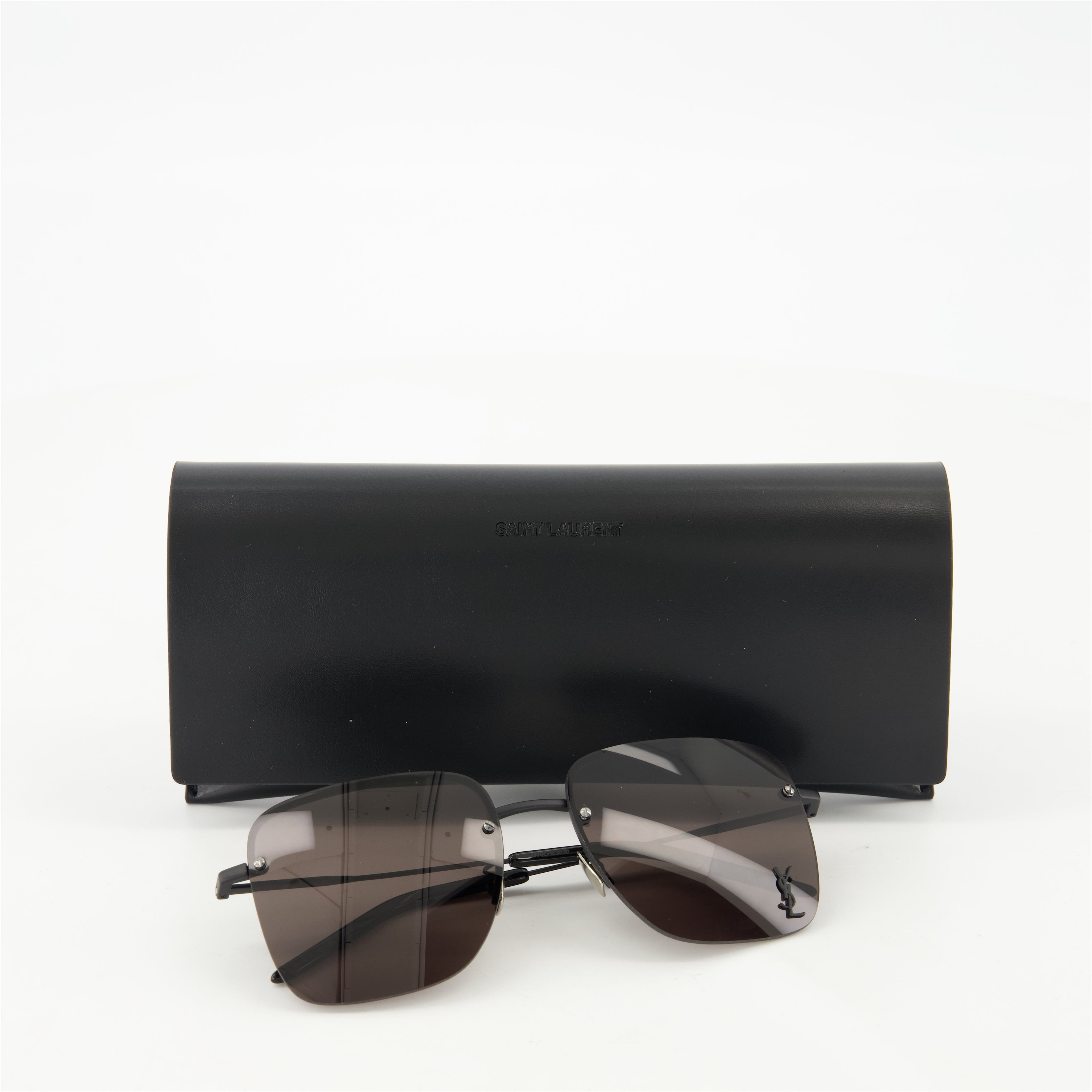 Glasses SL 312 M Sunglasses Saint Laurent Black Unisex
