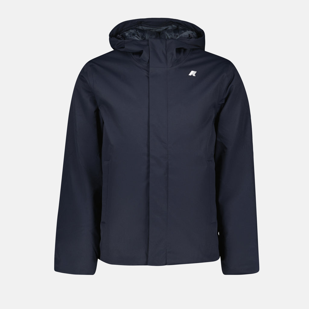Manteaux Parka Jacko Twill Marmotta K-Way Bleu Homme