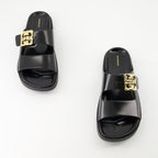 Open shoes 4G Liquid Sandals Givenchy Black Femme