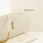 Imagen del bolso Gaby Camera blanco de la marca Saint Laurent para Mujer - Temporada Primavera-Verano 2026 - Vista Detallada 2