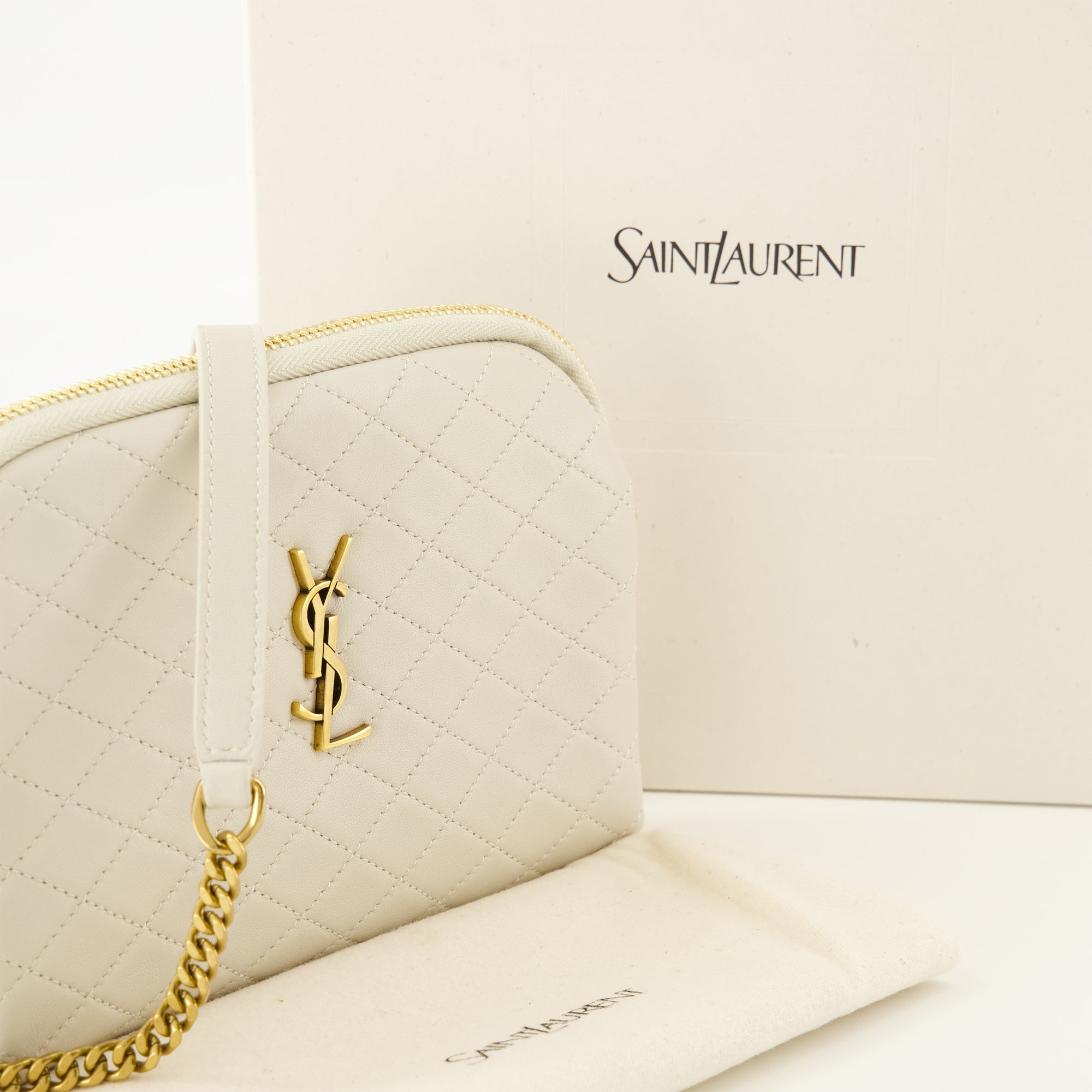 Image de l'article Sac Gaby Camera blanc de la marque Saint Laurent pour Femme - Saison Printemps-Été 2026 - Vue détaillée_2