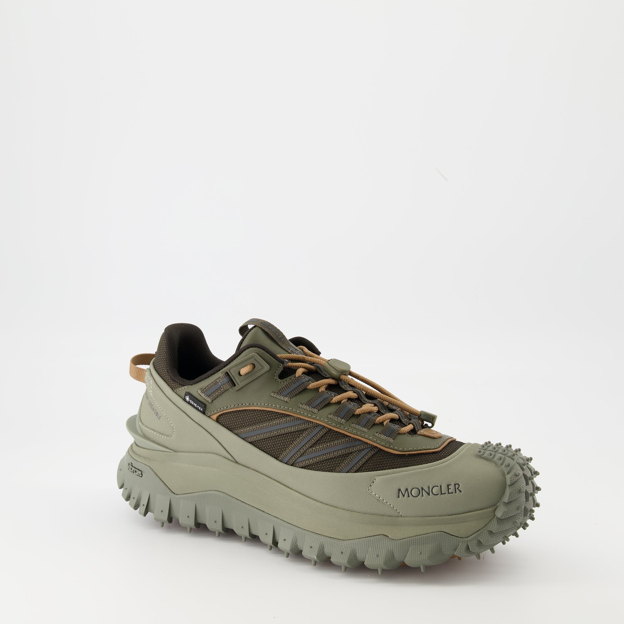 Baskets Baskets Trailgrip GTX Moncler Kaki Homme