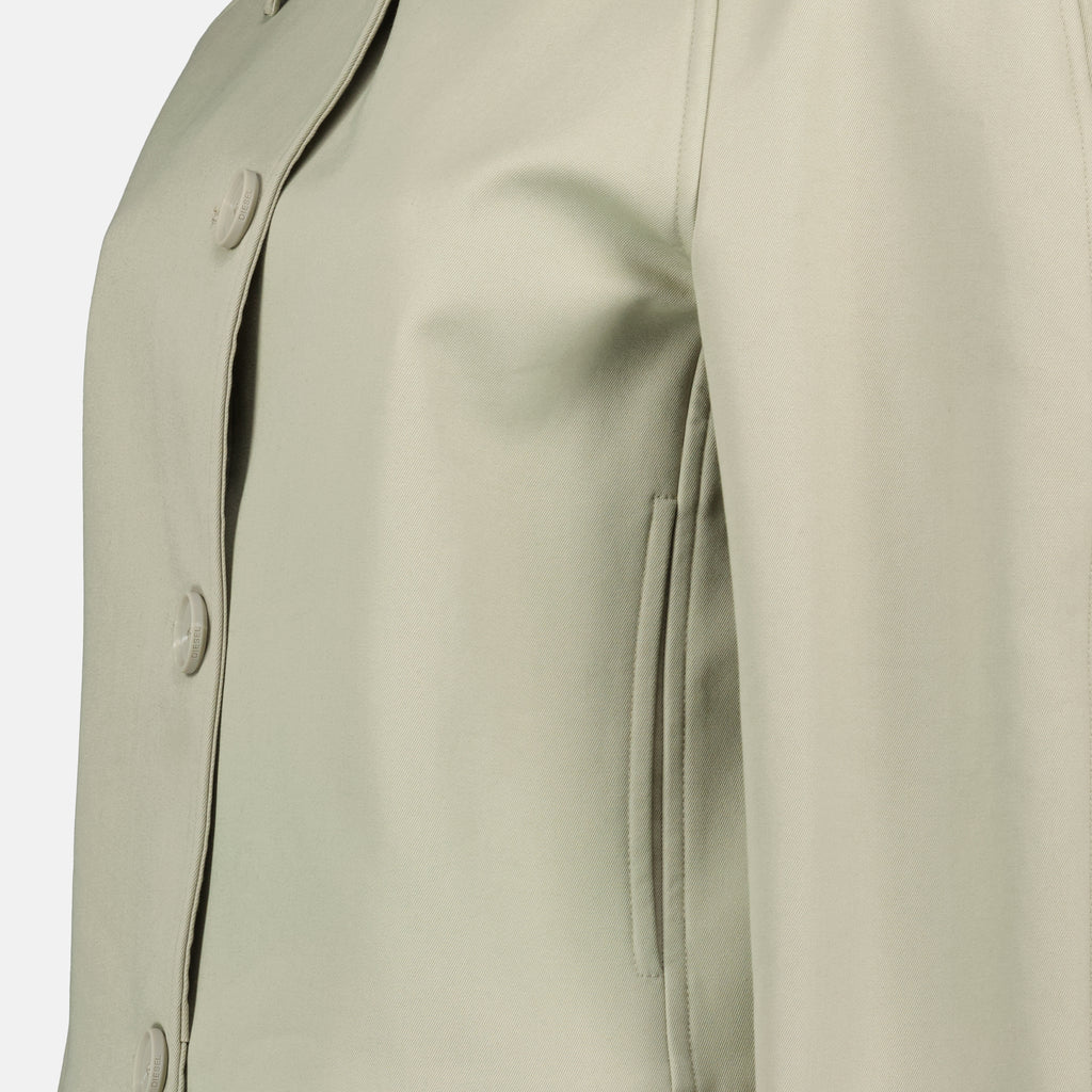 Image de l'article Veste G-Rayan beige de la marque Diesel pour Femme - Saison Printemps-Été 2026 - Vue détaillée_1