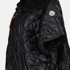 Vestes Cape matelassée Moncler Noir Femme