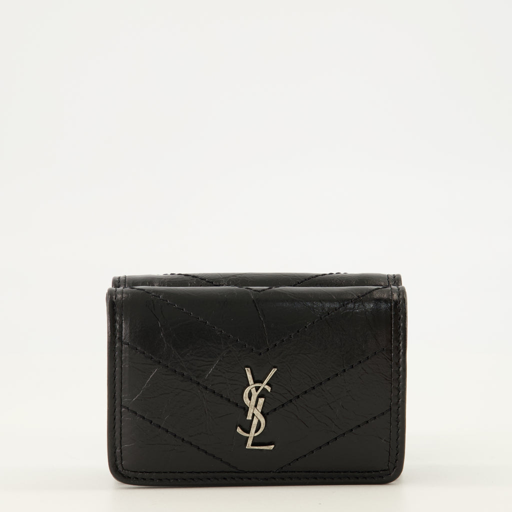 Petite maroquinerie Portefeuilles Niki noir Saint Laurent Noir Femme