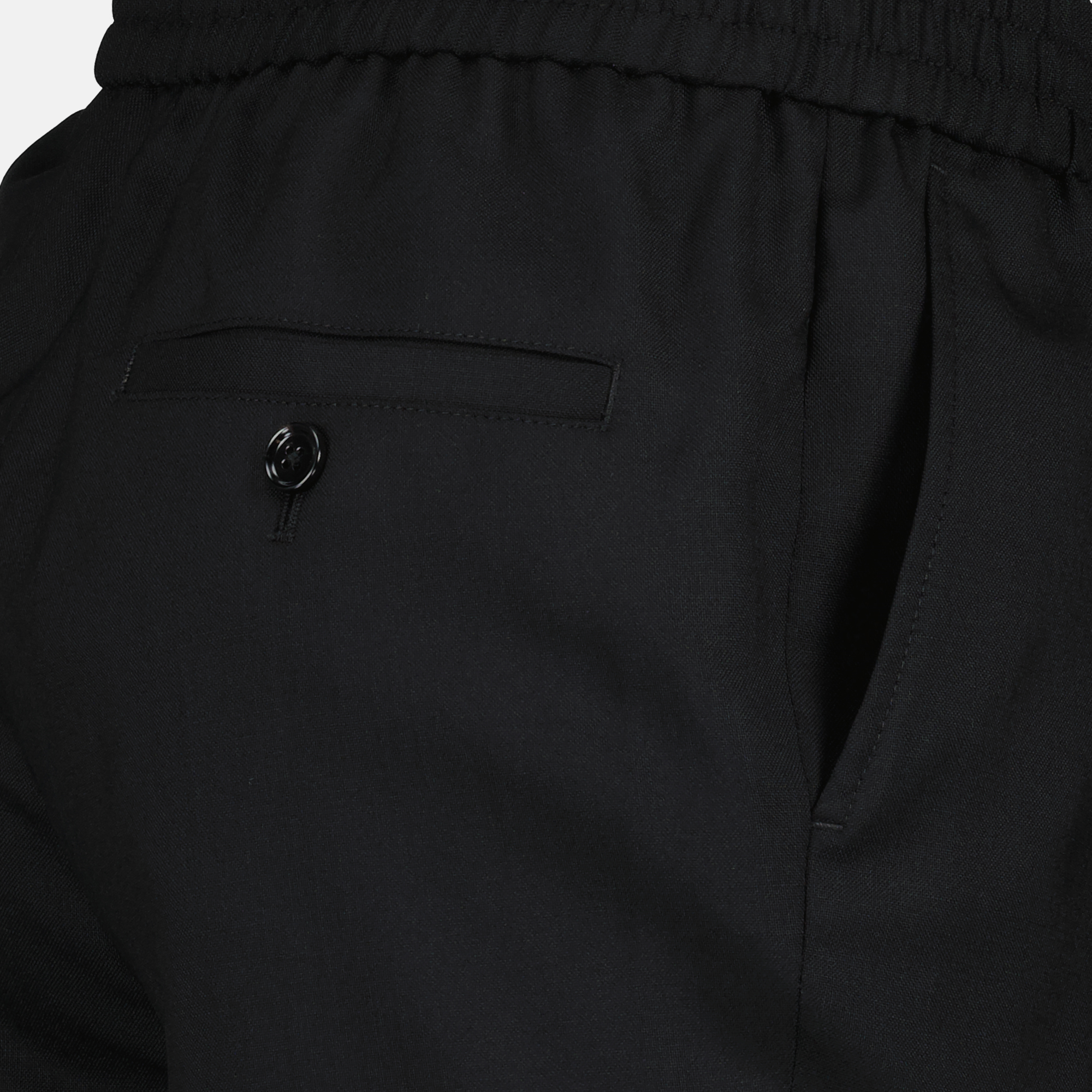 Hosen Wollhosen Ami PARIS Schwarz Homme