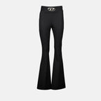 Hosen P-Erseur Flared Trousers Diesel Schwarz Femme