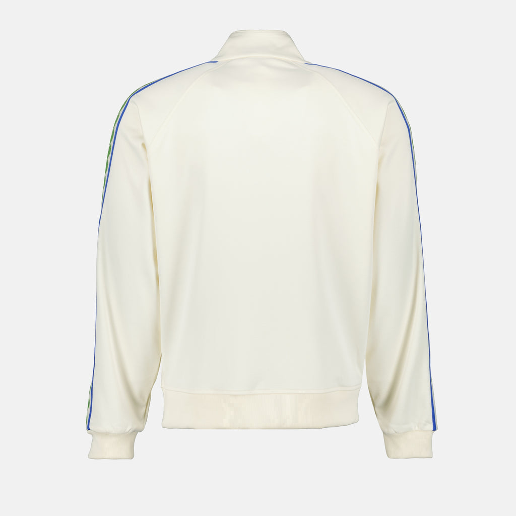 Vestes Veste de survêtement Track Tressée Drole De Monsieur Blanc Homme
