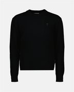 Maille HKS007.005 001 noir Ami PARIS Noir Homme