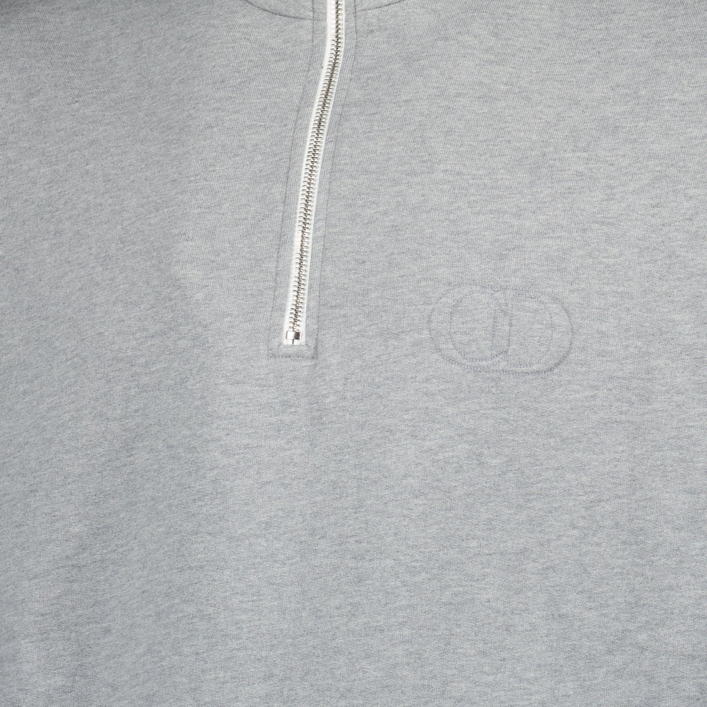 Sweatshirts Sweatshirt à col zippé Dior Gris Homme