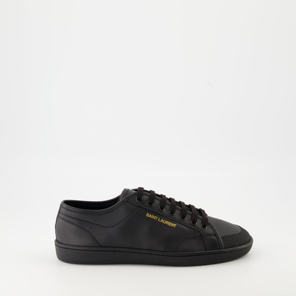 Image of the Saint Laurent Men's Gym Sneakers - Fall/Winter 2025 - Right side view