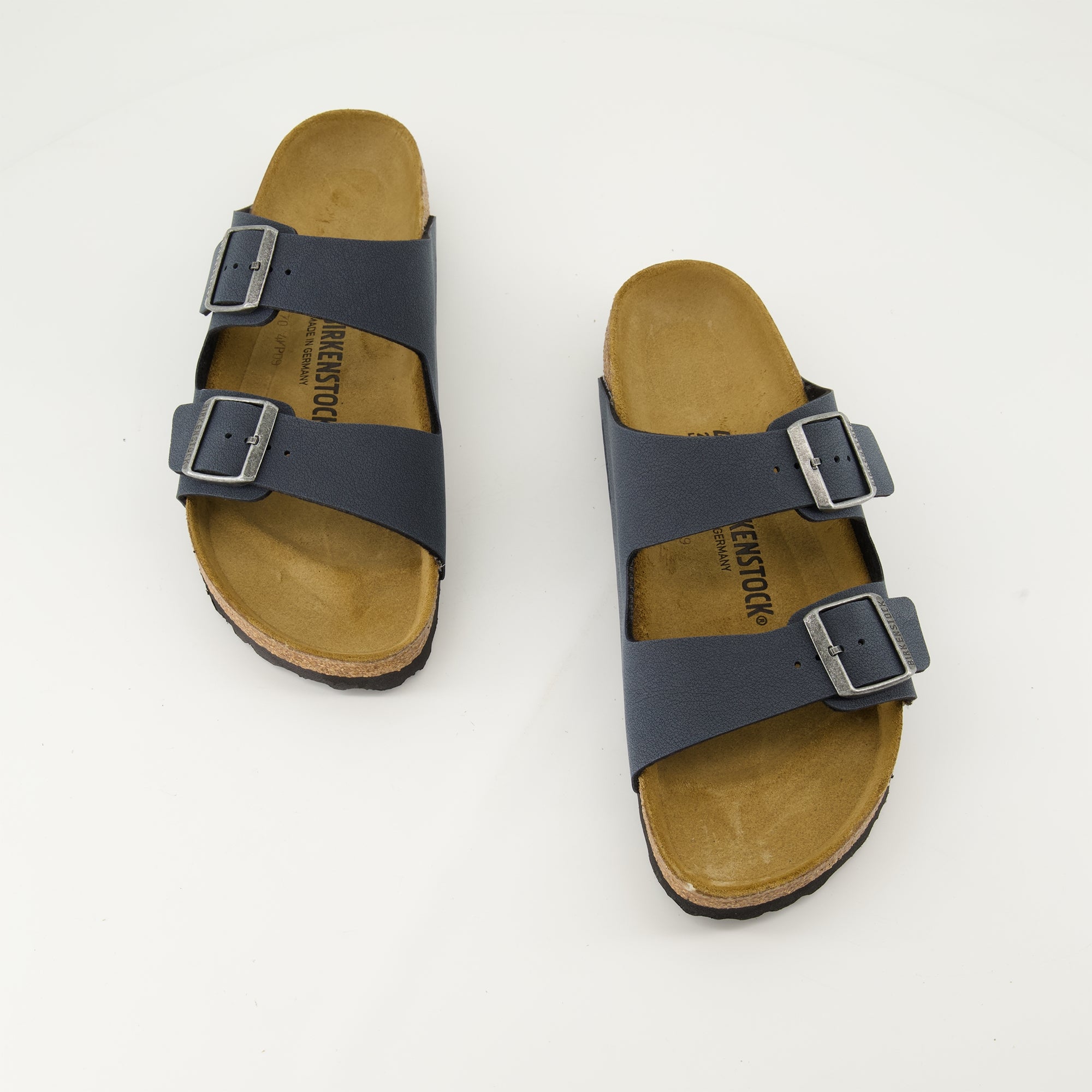 Offene schuhe Arizona Sandalen Birkenstock Dunkelblau Homme