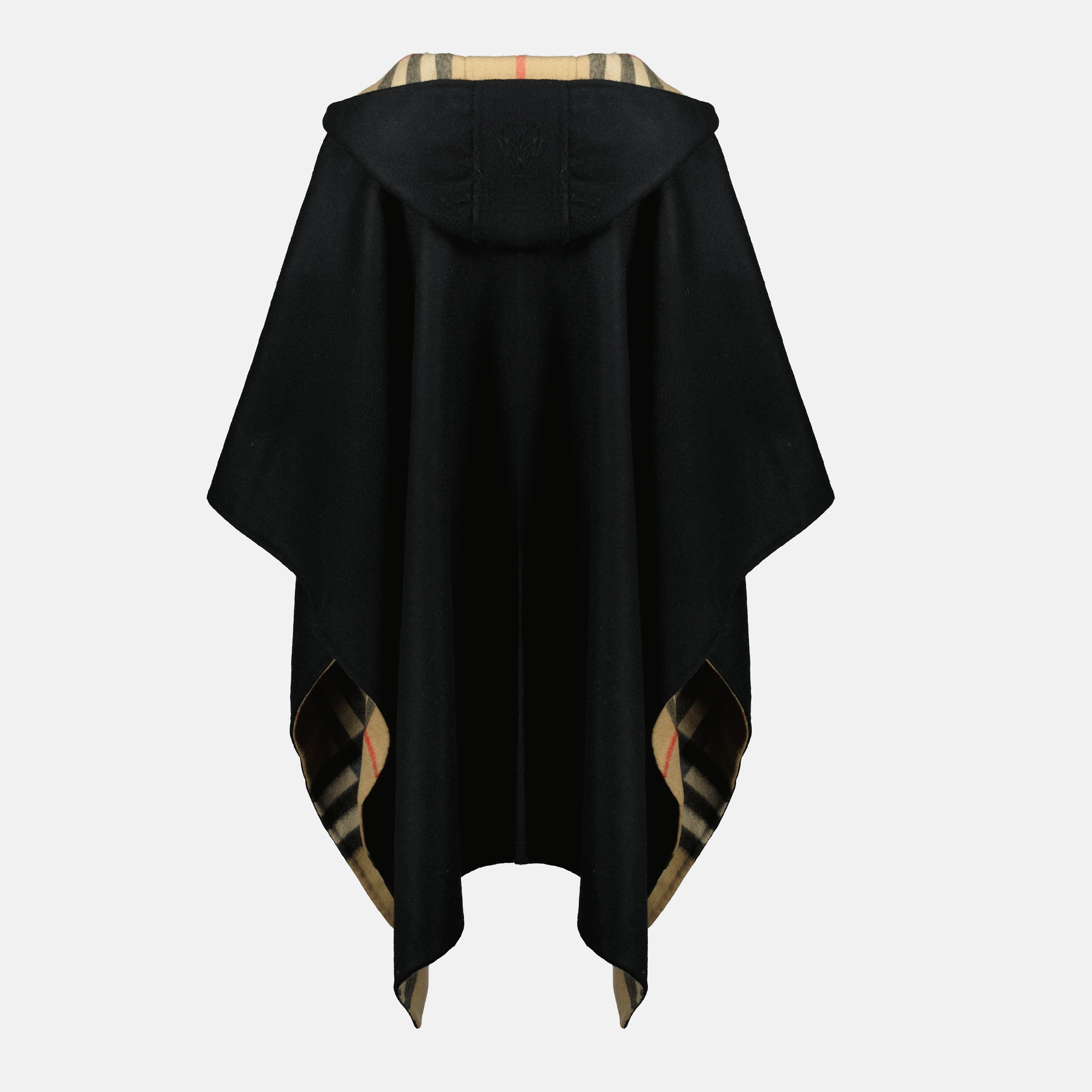 Imagem da capa em cachemira da Burberry para Unisex - Temporada Outono-Inverno 2025 - Vista Traseira