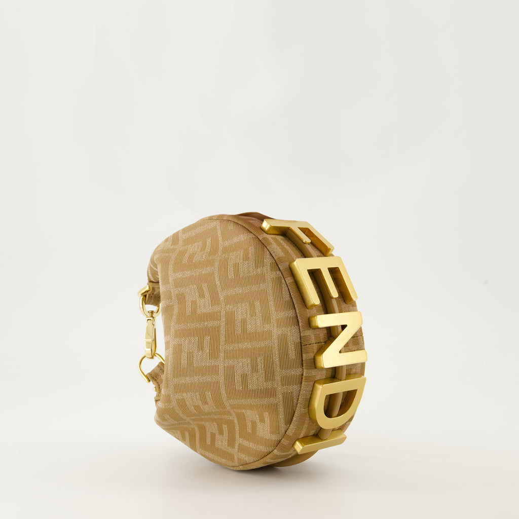 핸드백 및 숄더백 Sac Fendigraphy mini Fendi 베이지 Femme