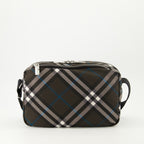 Sacs bandoulière Sac à carreaux Check Burberry Marron Homme