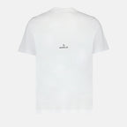 T-shirt T-shirt con Logo Moncler Bianco Homme